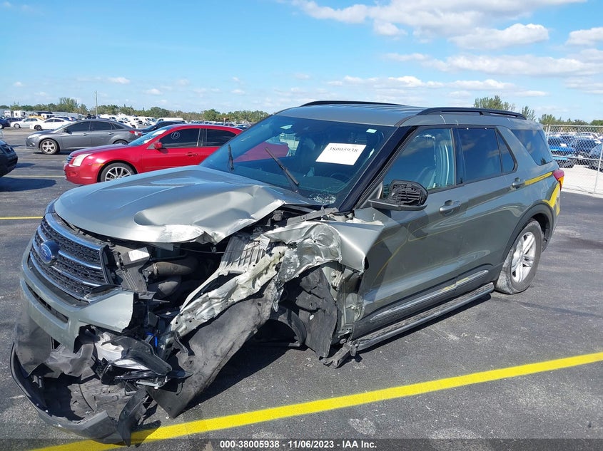 VIN 1FMSK7DH3LGC22812 2020 FORD EXPLORER XLT