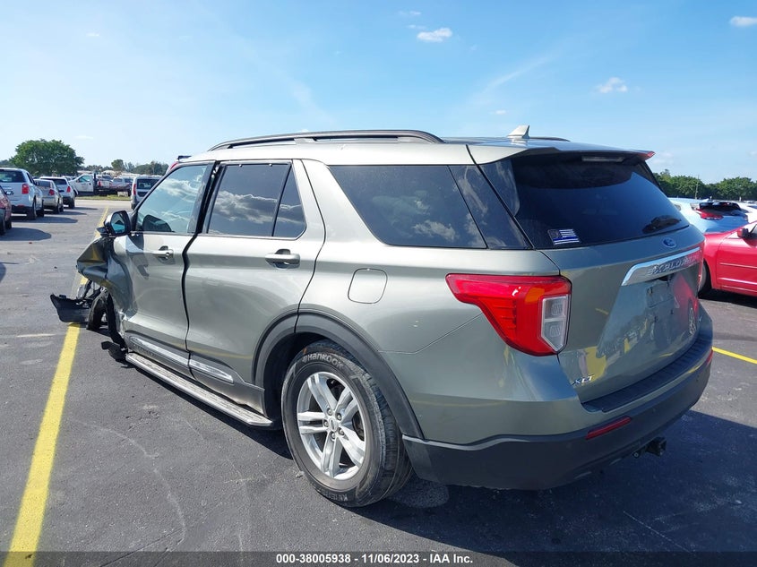 VIN 1FMSK7DH3LGC22812 2020 FORD EXPLORER XLT