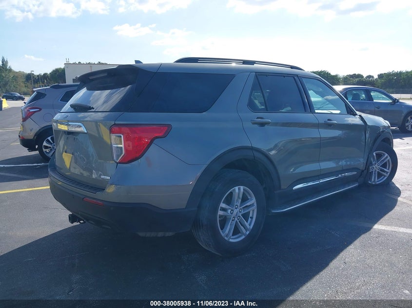 VIN 1FMSK7DH3LGC22812 2020 FORD EXPLORER XLT