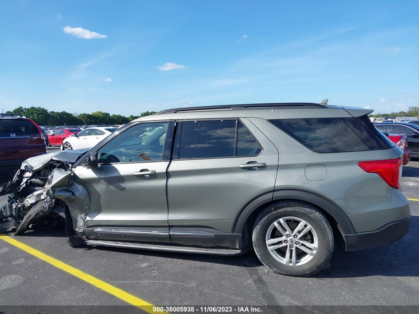VIN 1FMSK7DH3LGC22812 2020 FORD EXPLORER XLT
