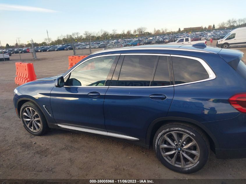 2019 BMW X3 XDRIVE30I - 5UXTR9C57KLE20808