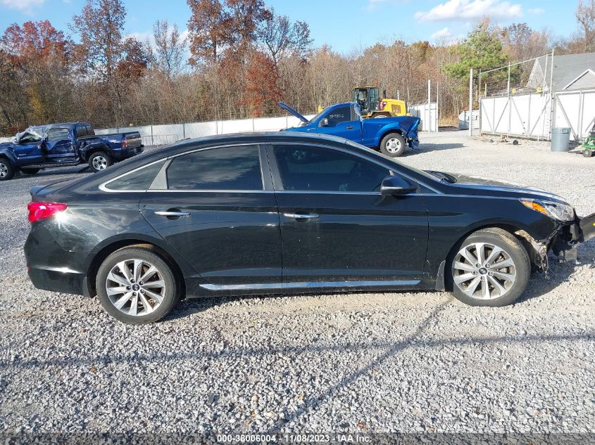 2017 HYUNDAI SONATA SPORT - 5NPE34AF1HH459561