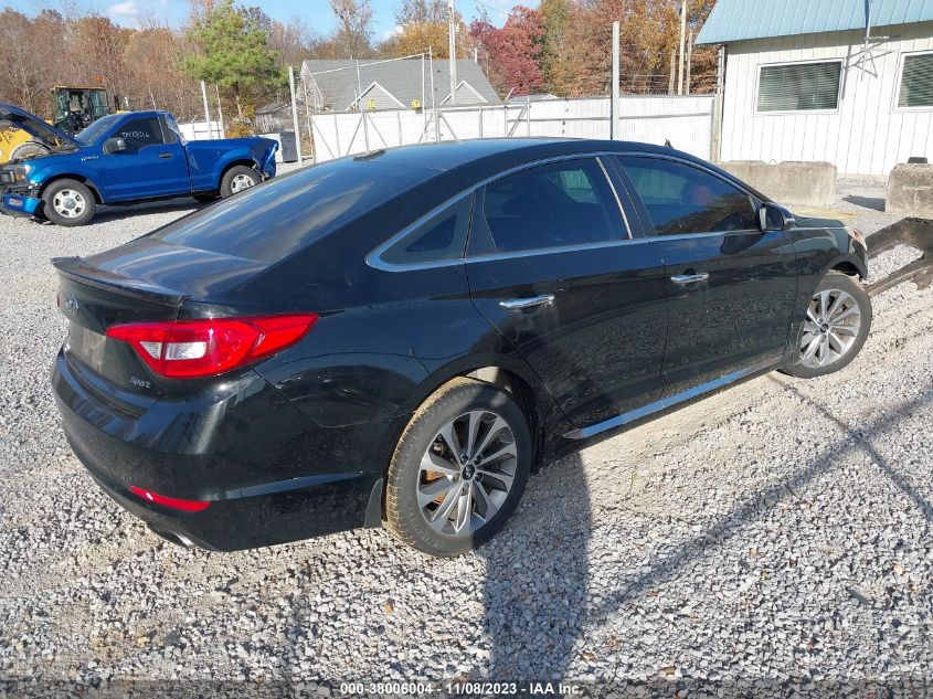 2017 HYUNDAI SONATA SPORT - 5NPE34AF1HH459561