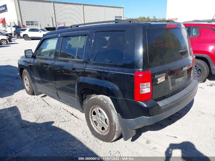 2016 JEEP PATRIOT SPORT - 1C4NJPBB9GD584153