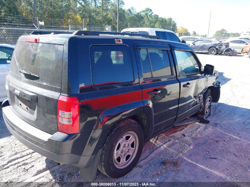 2016 JEEP PATRIOT SPORT - 1C4NJPBB9GD584153