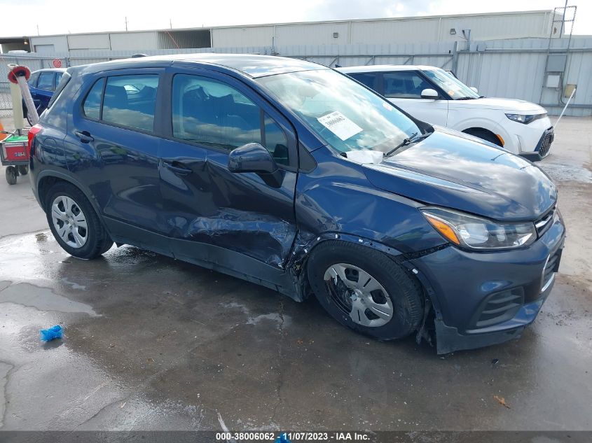2018 CHEVROLET TRAX LS - 3GNCJKSB1JL360460