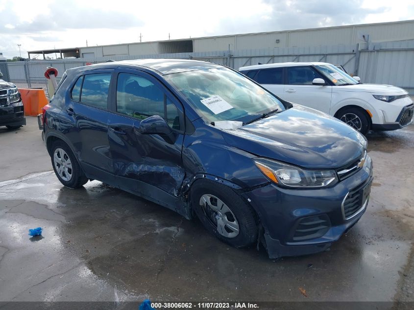 2018 CHEVROLET TRAX LS - 3GNCJKSB1JL360460