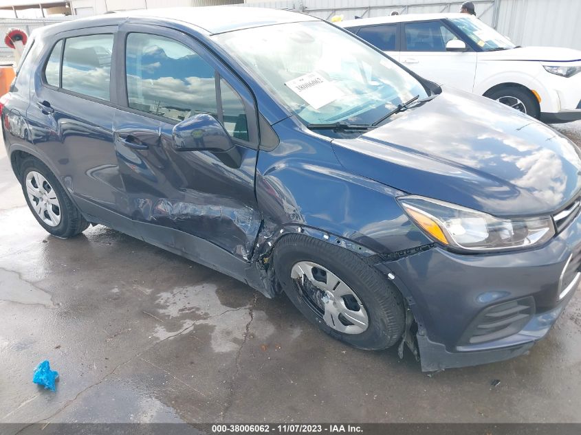 2018 CHEVROLET TRAX LS - 3GNCJKSB1JL360460