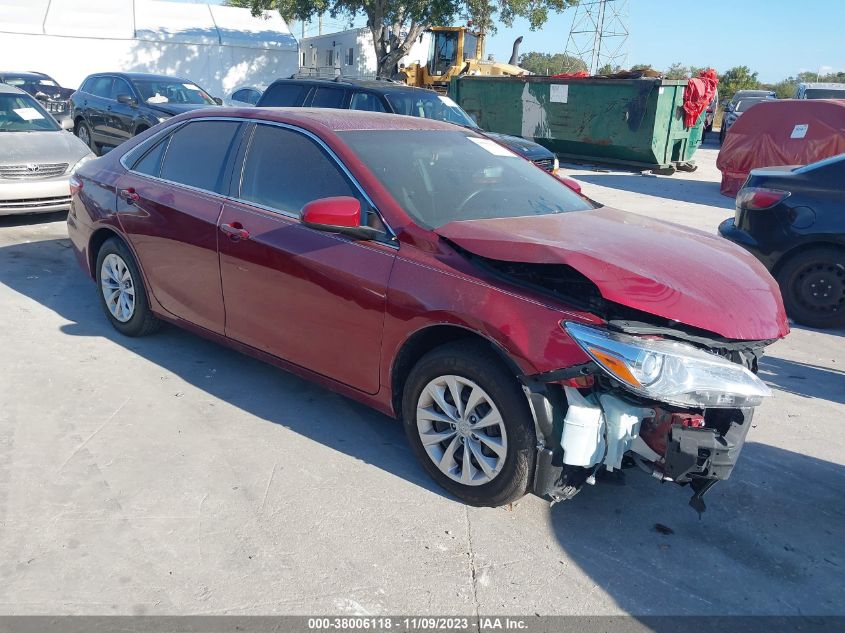 2017 TOYOTA CAMRY LE/XLE/SE/XSE - 4T1BF1FK6HU750881