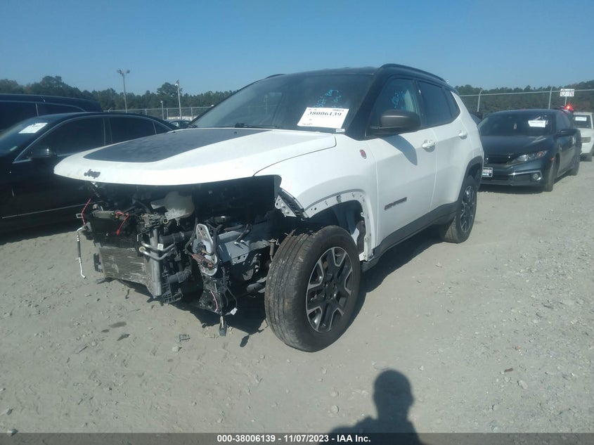 VIN 3C4NJDDB8MT590074 2021 JEEP COMPASS TRAILHAWK