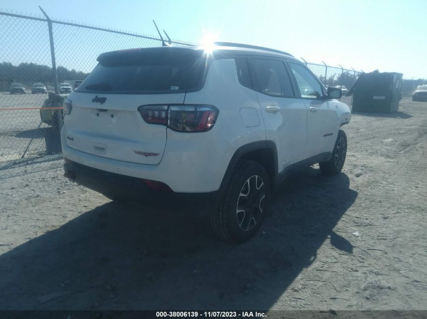 VIN 3C4NJDDB8MT590074 2021 JEEP COMPASS TRAILHAWK