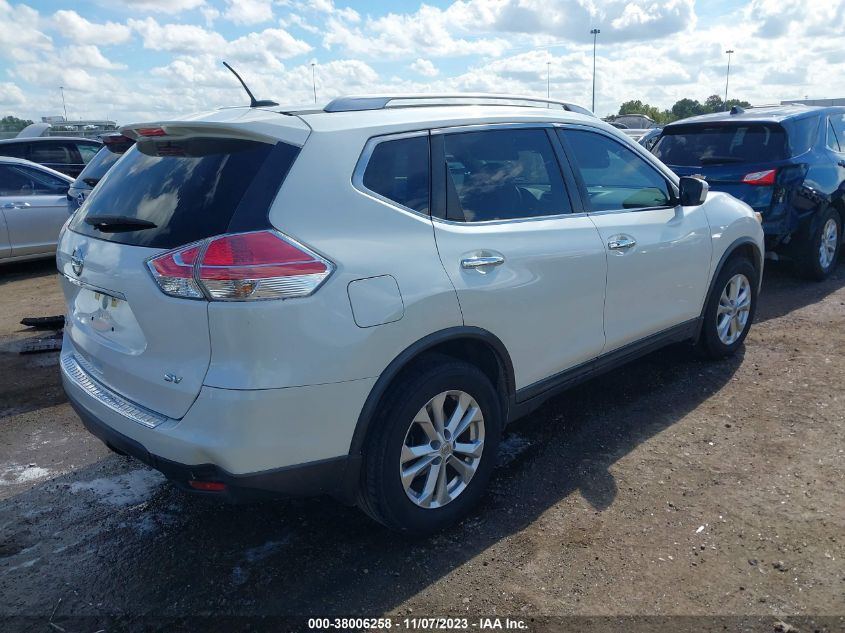 2016 NISSAN ROGUE S/SL/SV - KNMAT2MT4GP681499