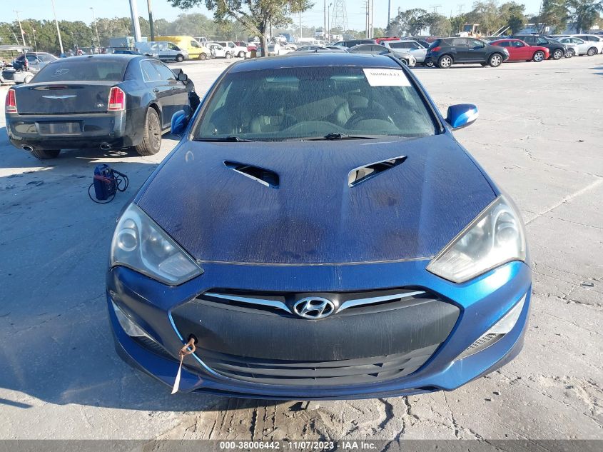 2016 HYUNDAI GENESIS COUPE 3.8L ULTIMATE KMHHU6KJ1GU136233