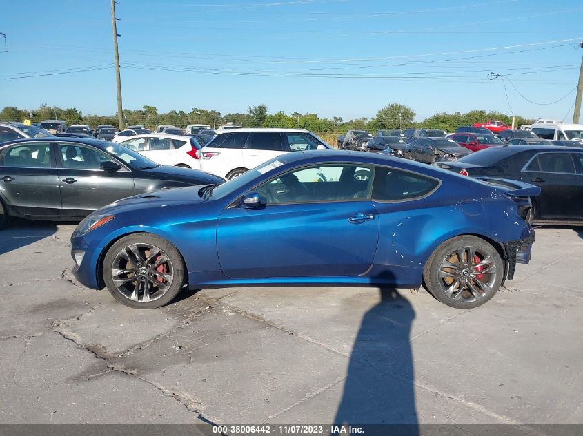 2016 HYUNDAI GENESIS COUPE 3.8L ULTIMATE KMHHU6KJ1GU136233