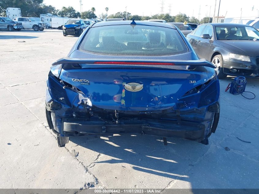 2016 HYUNDAI GENESIS COUPE 3.8L ULTIMATE KMHHU6KJ1GU136233