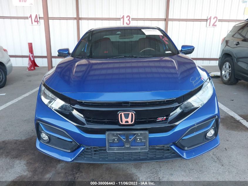 2020 HONDA CIVIC SI 2HGFC1E57LH700708