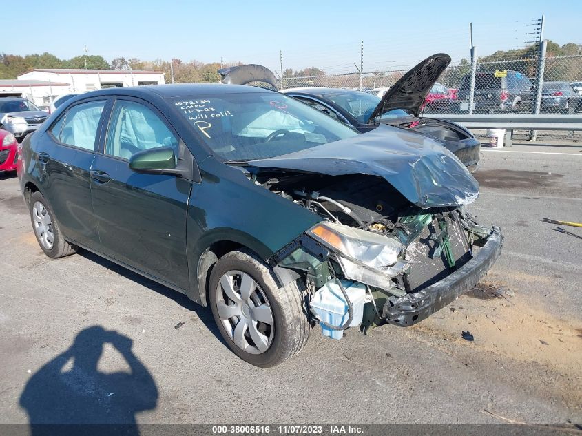 2014 TOYOTA COROLLA LE - 5YFBURHE7EP072134