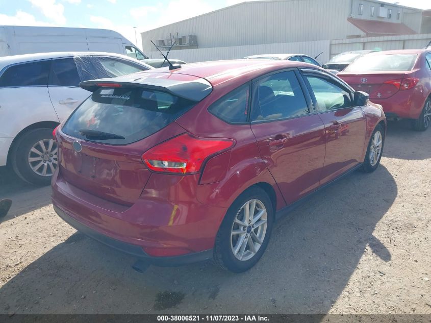 2016 FORD FOCUS SE - 1FADP3K24GL309997