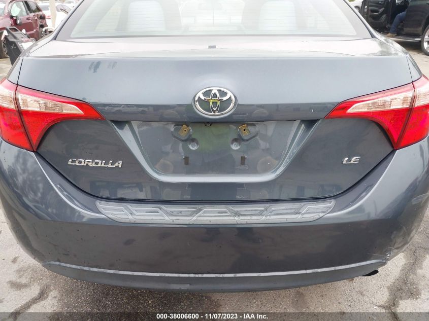 2017 TOYOTA COROLLA L/LE/XLE/SE/XSE - 2T1BURHEXHC755935