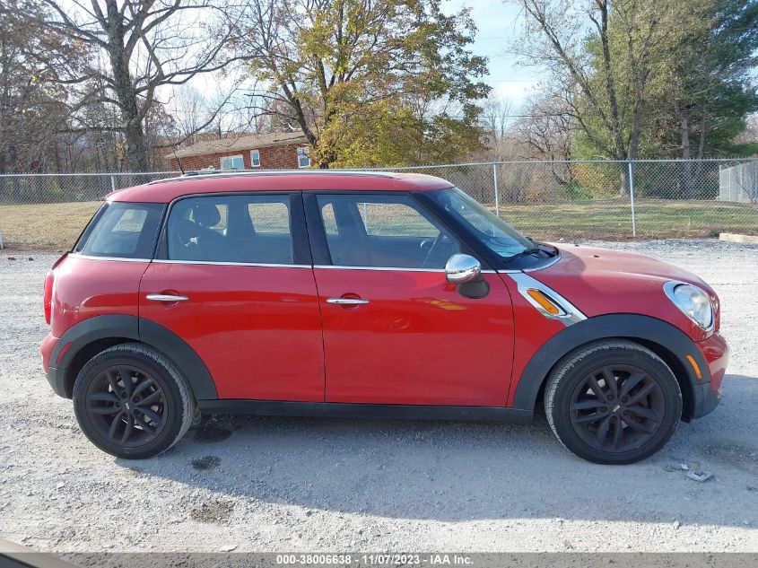 2014 MINI COUNTRYMAN COOPER WMWZB3C58EWR36699