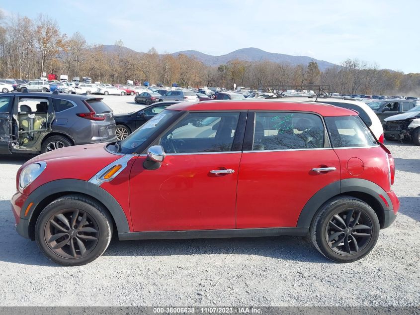 2014 MINI COUNTRYMAN COOPER WMWZB3C58EWR36699
