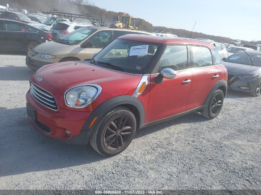 2014 MINI COUNTRYMAN COOPER WMWZB3C58EWR36699
