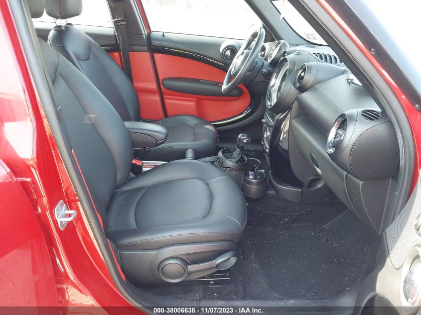 2014 MINI COUNTRYMAN COOPER WMWZB3C58EWR36699