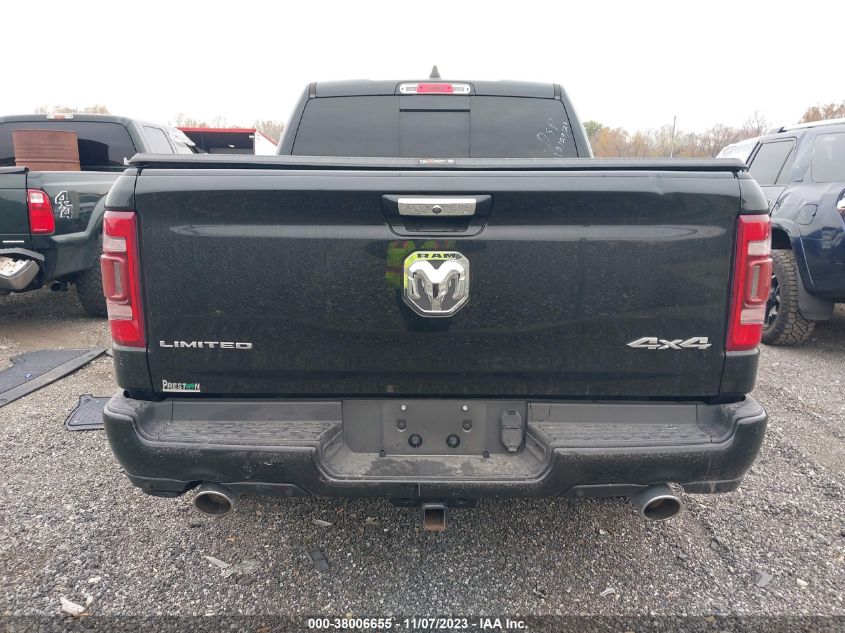 2019 RAM 1500 LIMITED - 1C6SRFHT5KN793535