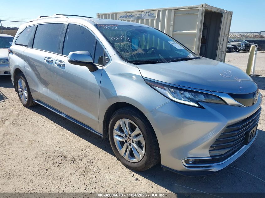 5TDZRKEC8NS111346 2022 TOYOTA SIENNA - Image 1