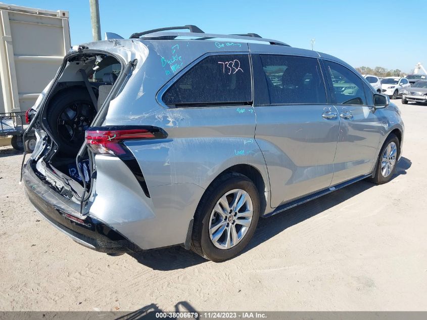 5TDZRKEC8NS111346 2022 TOYOTA SIENNA, photo no. 4