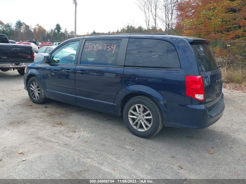 2013 DODGE GRAND CARAVAN SXT - 2C4RDGCG1DR566886