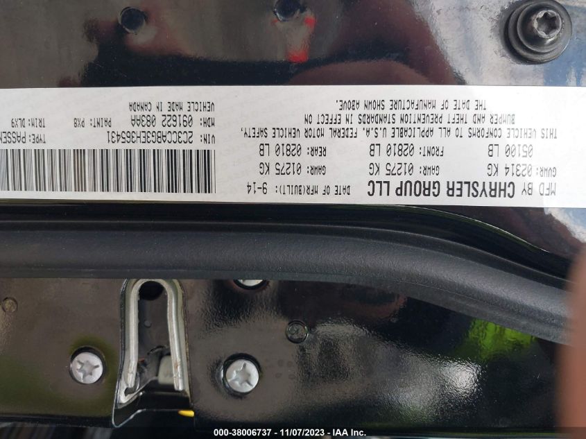2014 CHRYSLER 300 300S - 2C3CCABG3EH365431