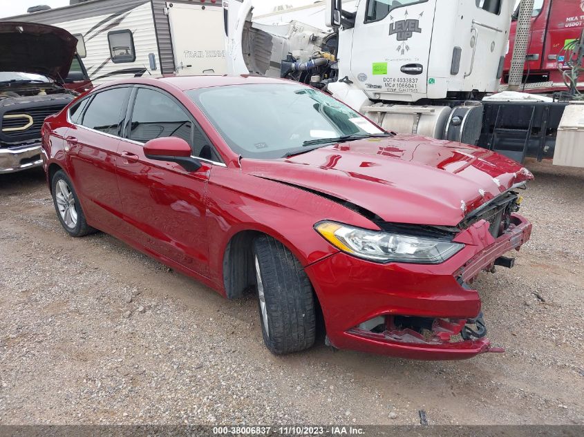 2018 FORD FUSION SE - 3FA6P0HD4JR240320