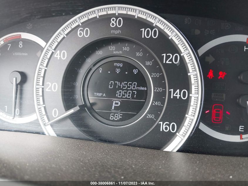 2015 HONDA ACCORD EX - 1HGCR2F7XFA200035
