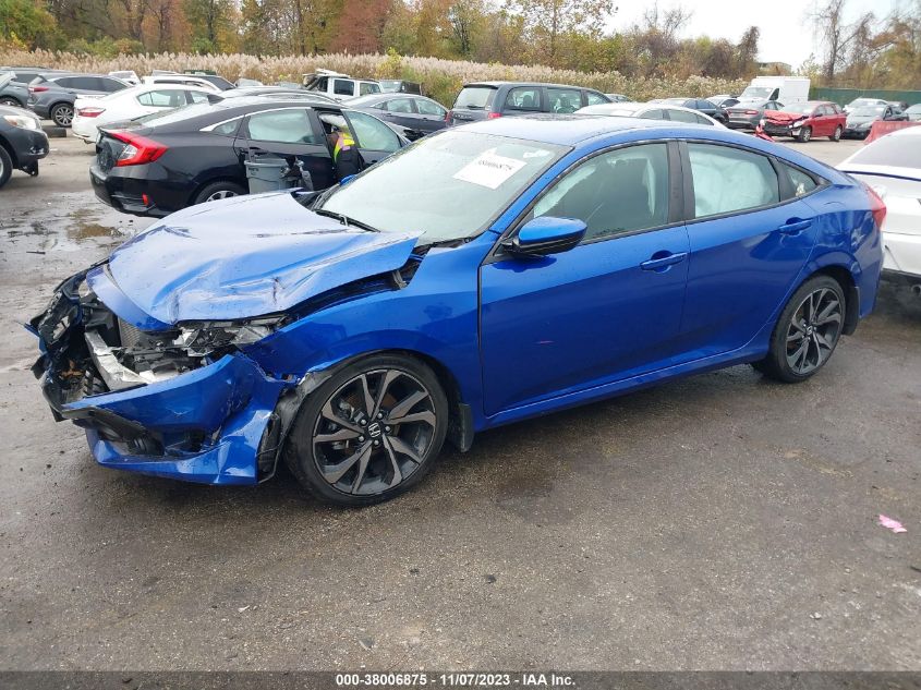 2020 HONDA CIVIC SPORT - 2HGFC2F89LH514537