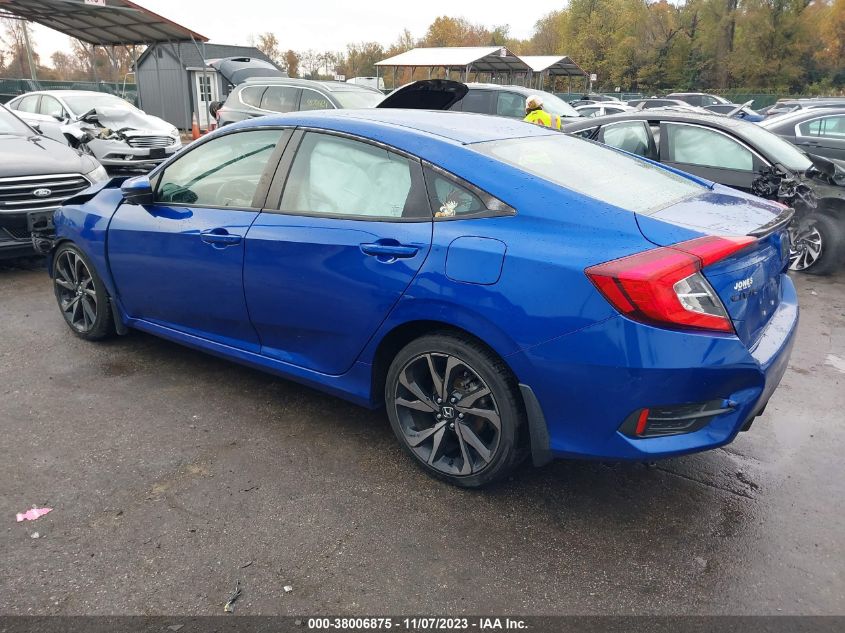 2020 HONDA CIVIC SPORT - 2HGFC2F89LH514537