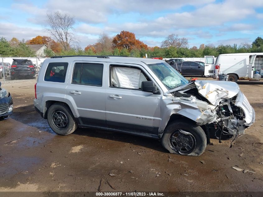 2014 JEEP PATRIOT SPORT - 1C4NJPBA4ED563280
