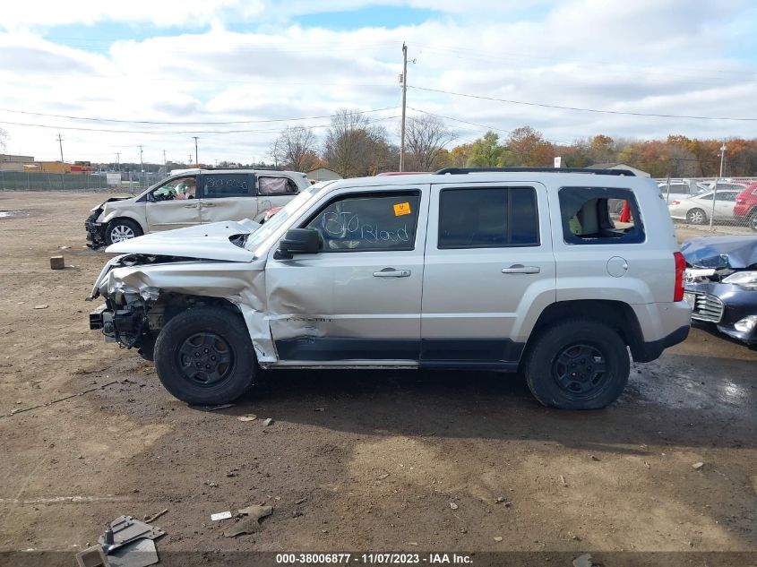 2014 JEEP PATRIOT SPORT - 1C4NJPBA4ED563280