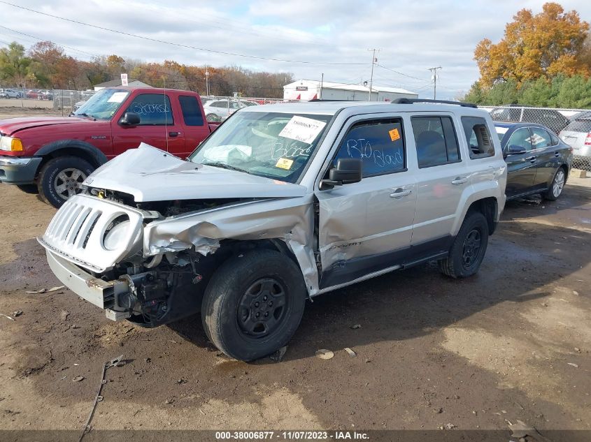 2014 JEEP PATRIOT SPORT - 1C4NJPBA4ED563280