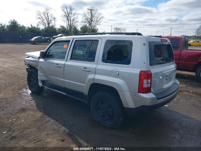 2014 JEEP PATRIOT SPORT - 1C4NJPBA4ED563280