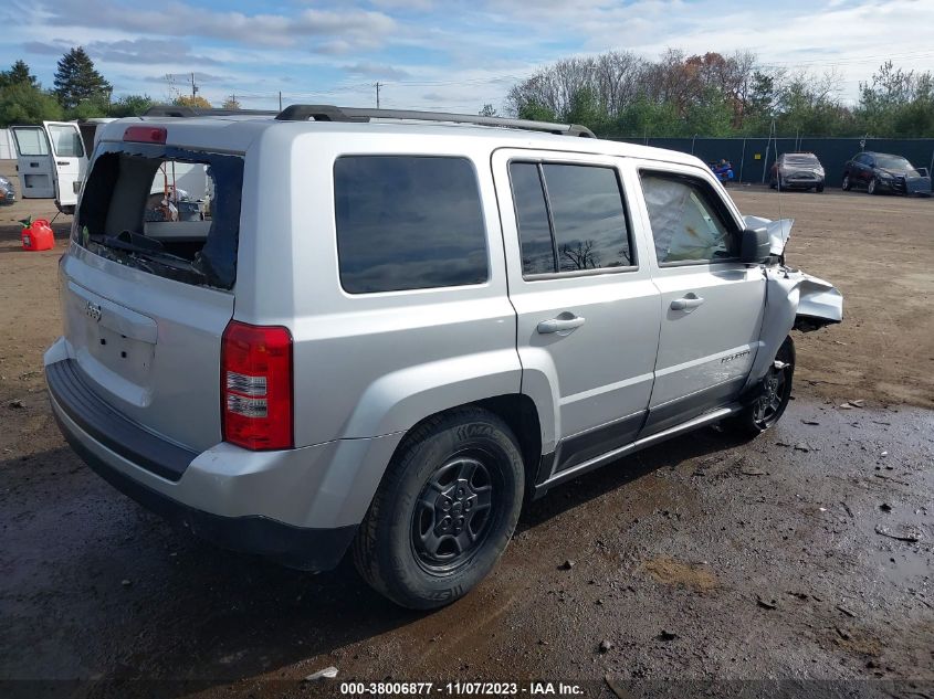 2014 JEEP PATRIOT SPORT - 1C4NJPBA4ED563280