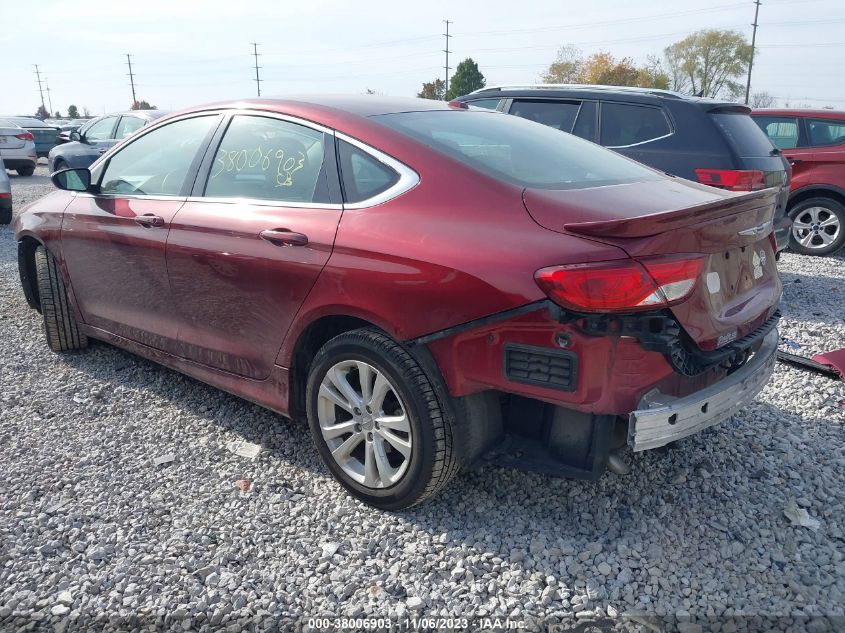 2015 CHRYSLER 200 LIMITED - 1C3CCCABXFN719410