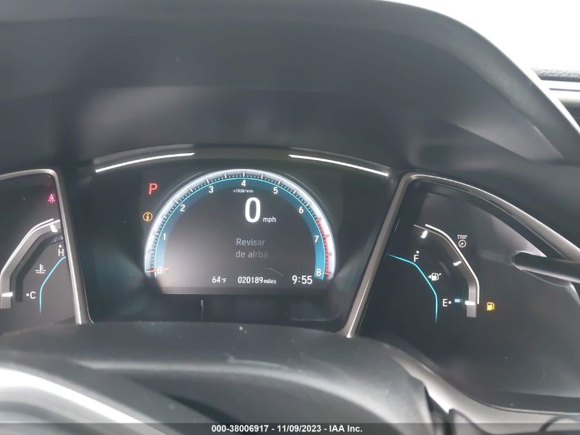 2021 HONDA CIVIC EX - 19XFC1F33ME009944