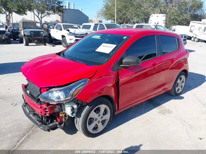 VIN KL8CB6SA3KC733508 2019 CHEVROLET SPARK LS