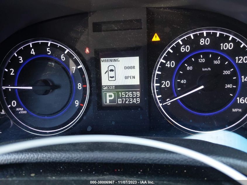 2013 INFINITI G37X X - JN1CV6AR6DM357439