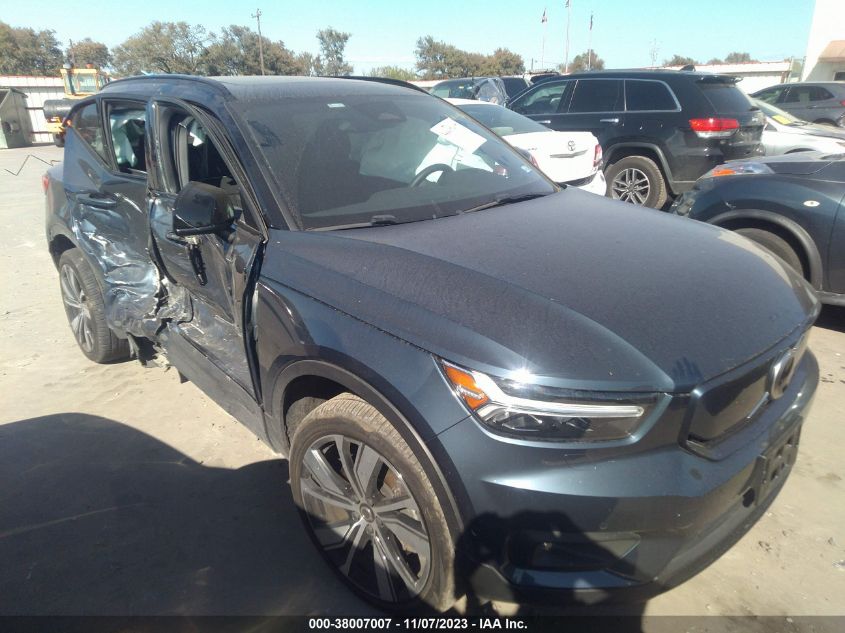 YV4ED3UB2N2711991 VOLVO XC40 RECHARGE PURE P8 TWIN ULTIMATE 2022