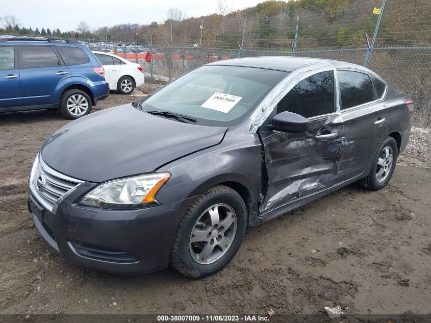 2014 NISSAN SENTRA SV - 3N1AB7APXEY285616