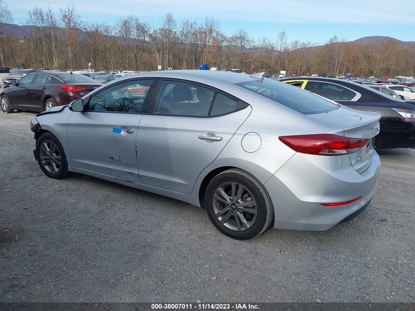 VIN 5NPD84LF9JH386813 2018 HYUNDAI ELANTRA SEL/VALUE/LIMITED