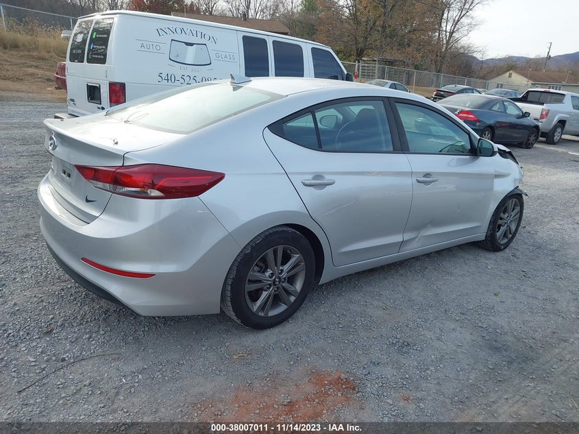 VIN 5NPD84LF9JH386813 2018 HYUNDAI ELANTRA SEL/VALUE/LIMITED