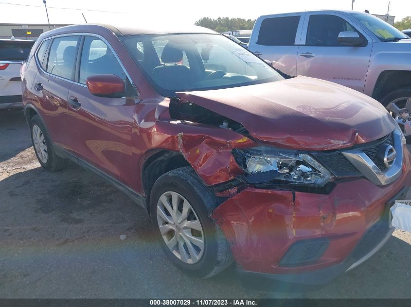 2016 NISSAN ROGUE S/SL/SV - JN8AT2MT9GW030587
